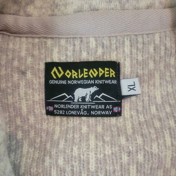 Norlender Gro Wool Button Front Cardigan/Blazer Size XL - Picture 7 of 9
